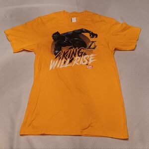 Mens LA Lakers T-Shirt SMALL Yellow 🆕 Los Angeles Cotton Shirt 🏀 NBA